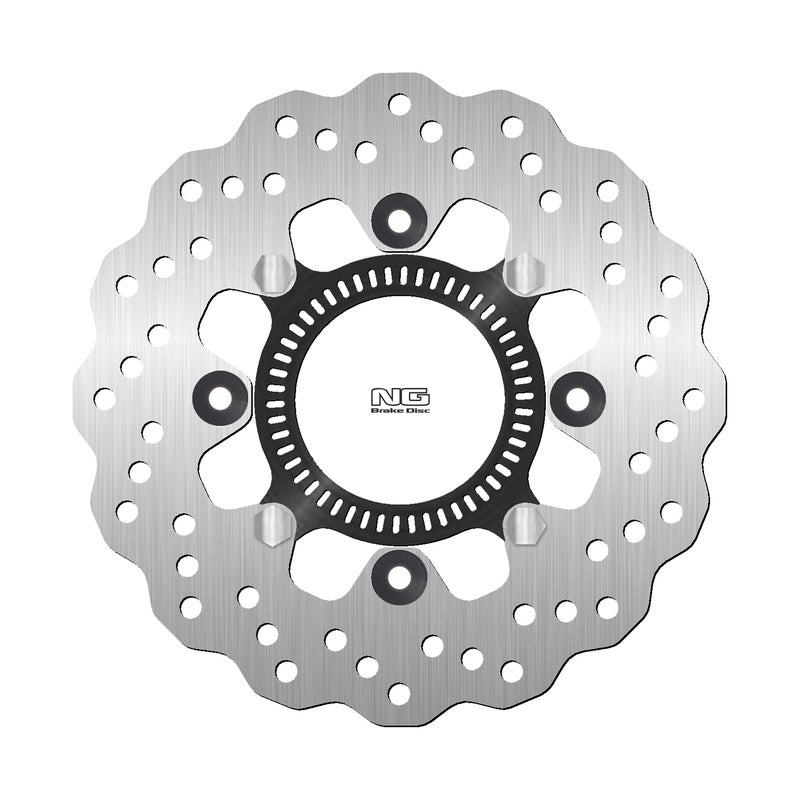 Disco de freno NG BRAKES 1813X ondulado con aro ABS NG BRAKE DISC 1813X