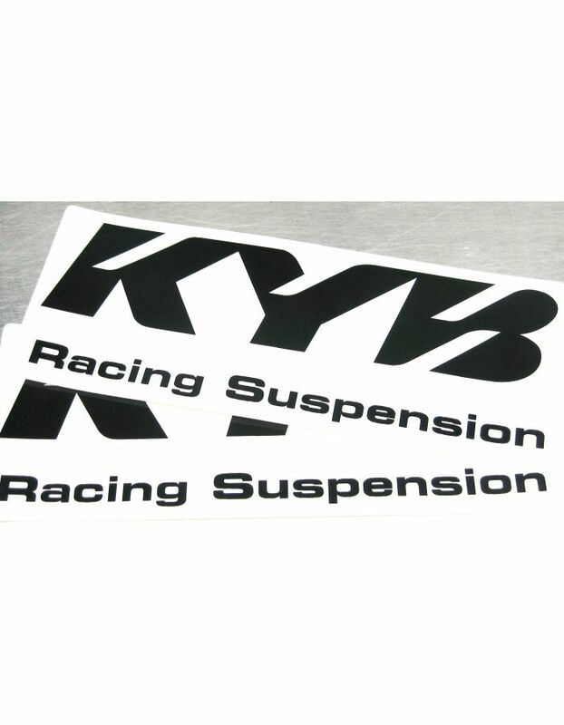KYB Fork Sticker White KAYABA 170010000102