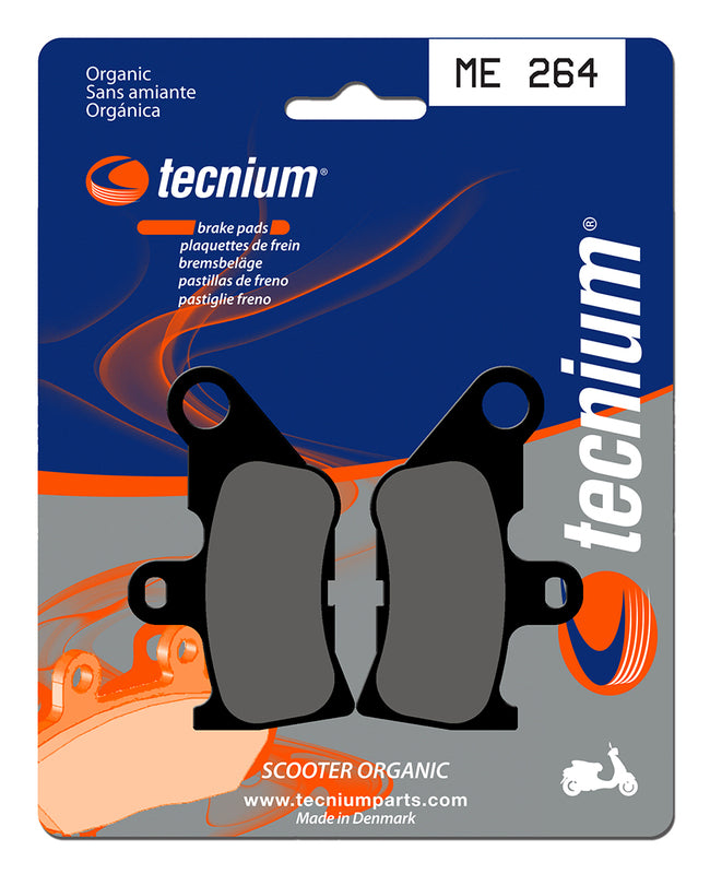 Pastillas de freno Tecnium Scooter orgánicas ME264 TECNIUM ME264
