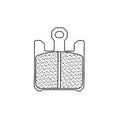 Juego de pastillas sinterizadas CL BRAKES (1110C60) CL BRAKES 1110C60