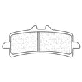 Juego de pastillas sinterizadas CL BRAKES (1185C60) CL BRAKES 1185C60