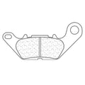 Juego de pastillas sinterizadas CL BRAKES (1224A3+) CL BRAKES 1224A3+