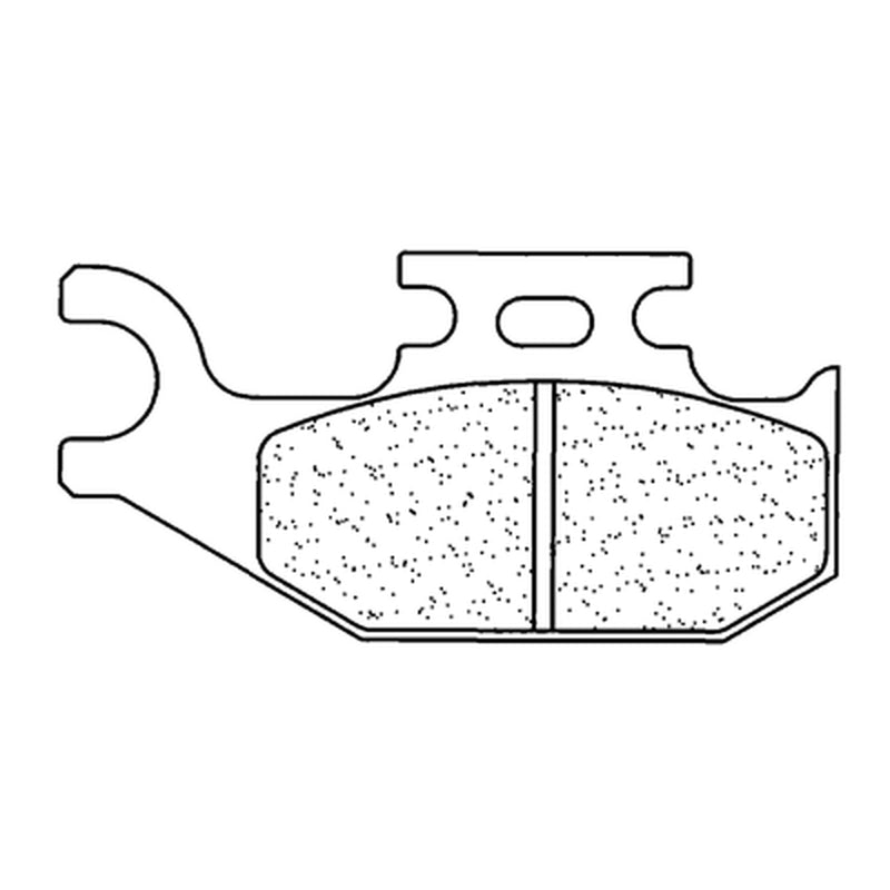 Juego de pastillas sinterizadas CL BRAKES (1235ATV1) CL BRAKES 1235ATV1