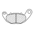 Juego de pastillas sinterizadas CL BRAKES (1240XBK5) CL BRAKES 1240XBK5
