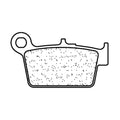 Juego de pastillas sinterizadas CL BRAKES (1237C60) CL BRAKES 1244RX3