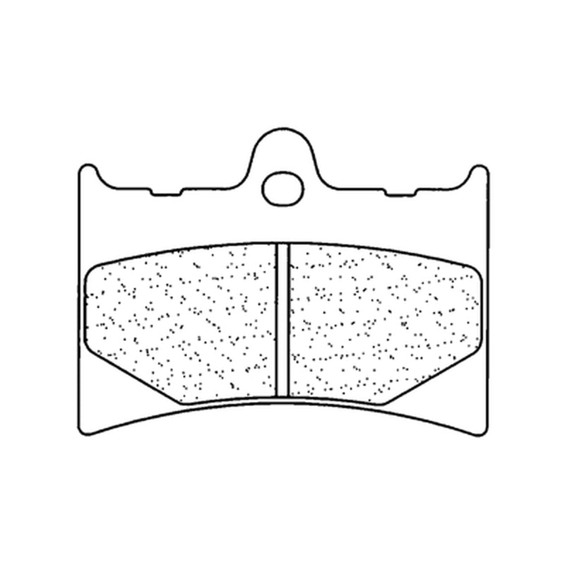 Juego de pastillas sinterizadas CL BRAKES (2398C60) CL BRAKES 2398C60