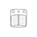 Juego de pastillas sinterizadas CL BRAKES (2408X59) CL BRAKES 2408X59