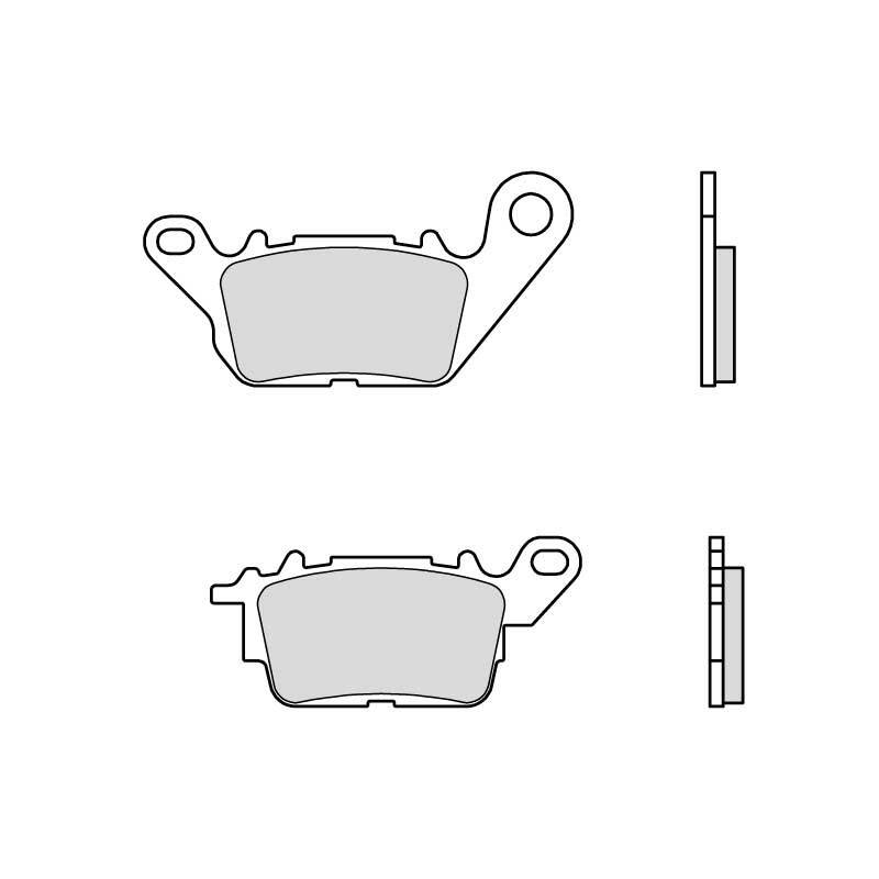 Pastillas de freno scooter carbono BREMBO - 07113CC BREMBO 07113CC