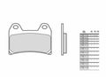Pastillas de freno BREMBO sinterizadas - 07BB1959 BREMBO 07BB1959