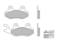 Pastillas de freno BREMBO carretera sinterizadas - 07YA21LA BREMBO 07YA21LA