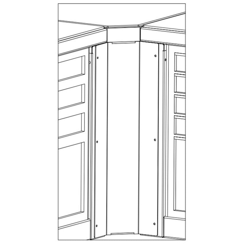 Conexión de esquina para estaciones de trabajo profesional BIKE LIFT MF-PU-A