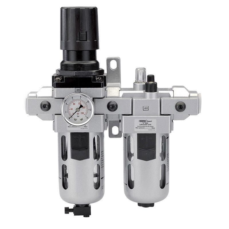 Filtro regulador lubricador DRAPER - 1/2'' DRAPER 24333