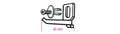 BETA Kit de gancho + tornillo para muebles de taller BETA 88880119