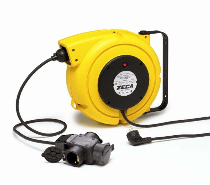 Enrollador para cable eléctrico ZECA 15m ZECA 4315/GS 3