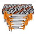 Kit BETA de 8 llaves macho curvadas con mango para tornillos Torx® BETA 970808