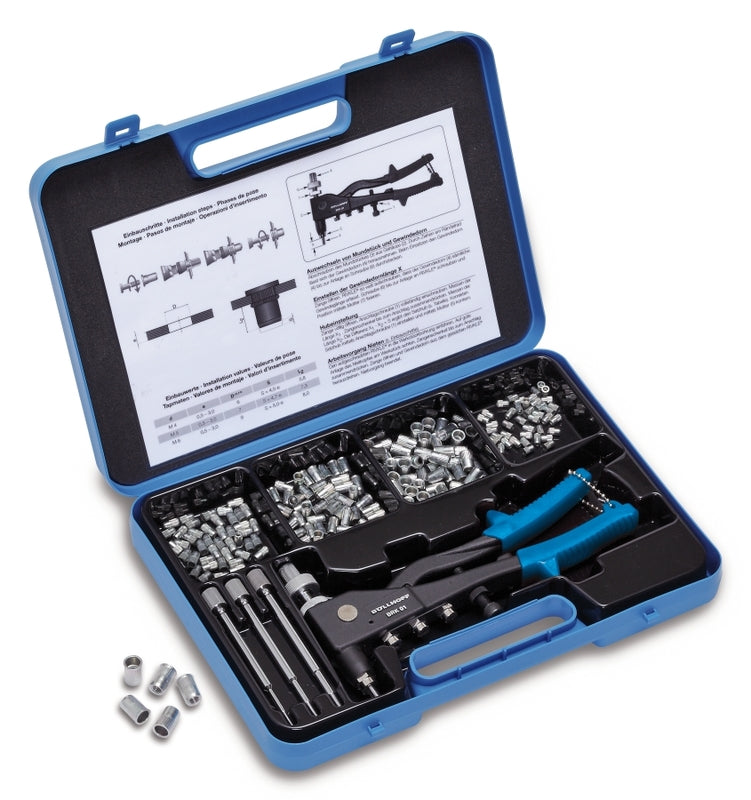 Maleta de tuercas remachables BÖLLHOFF RIVKLE HELICOIL 23511900502