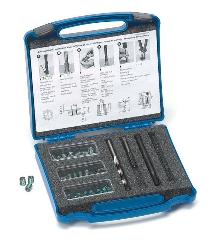 Kit de reparación de roscas HELICOIL Helicoil Plus M16 x 1,5 HELICOIL 41851164000