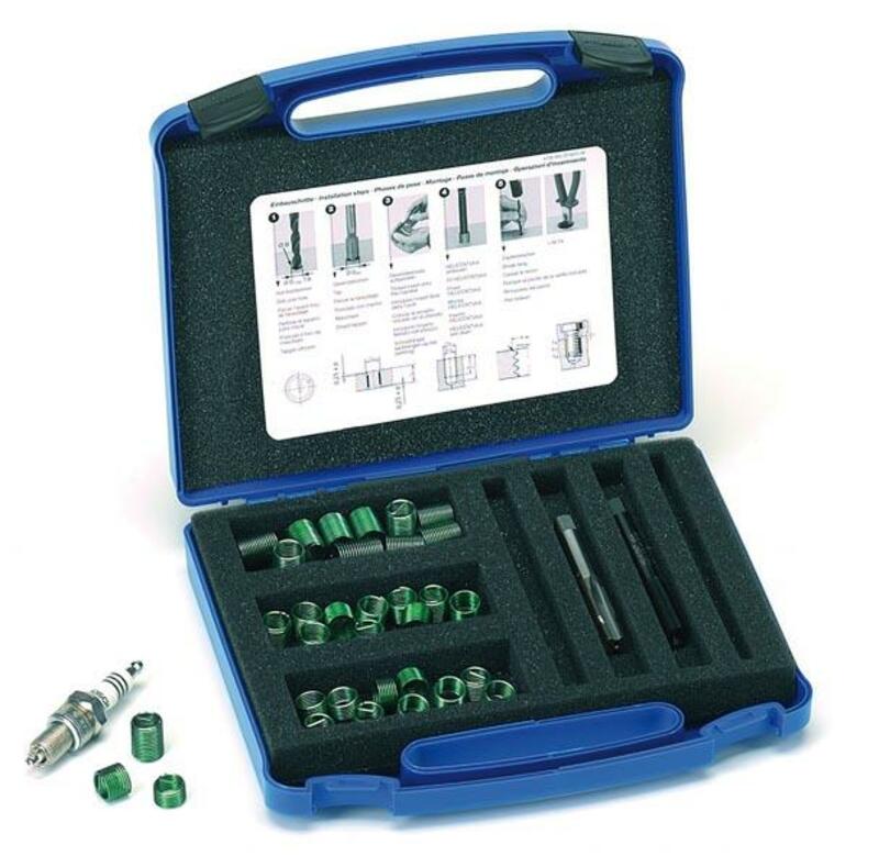 Kit de reparación de roscas HELICOIL Helicoil Plus bujías HELICOIL 41864000001