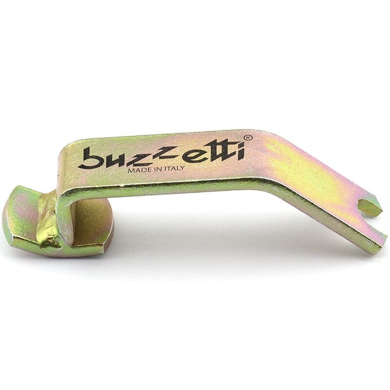 Gancho de montaje para montaje de cubierta. Útil para llantas de radios. BUZZETTI 4980