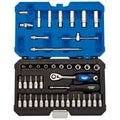 Kit de 44uds de Vasos & llaves trinquete métrica 1/4'' DRAPER DRAPER 16446