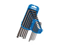 Juego de 10 llaves macho 6 caras DRAPER Largo DRAPER 33694