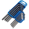 Juego de 9 llaves macho Torx 6 caras DRAPER Largo DRAPER 33743
