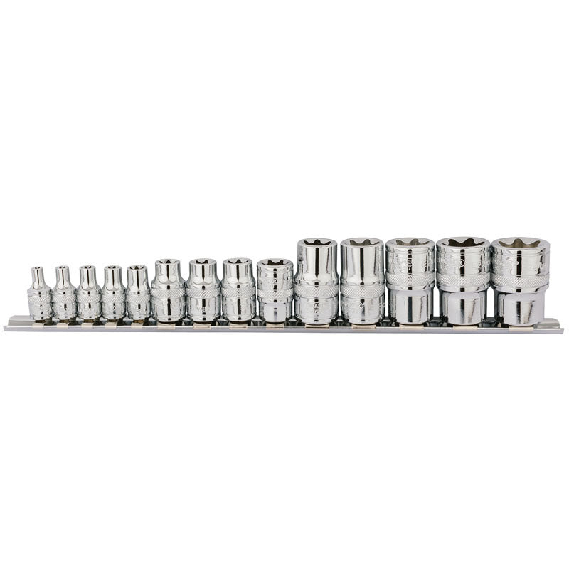 Juego de 14 vasos torx1/2-3/8'' DRAPER DRAPER 34415