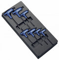 Módulo de 7 llaves Torx con mango en T EXPERT Bandeja de plástico EXPERT E121708