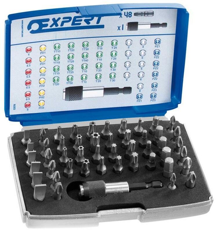 Maleta de 48 herramientas 1/4'' EXPERT E131701