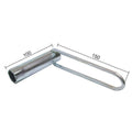 Llave de bujía para ciclomotores y motos con mango largo Hex. 21mm BUZZETTI 4807