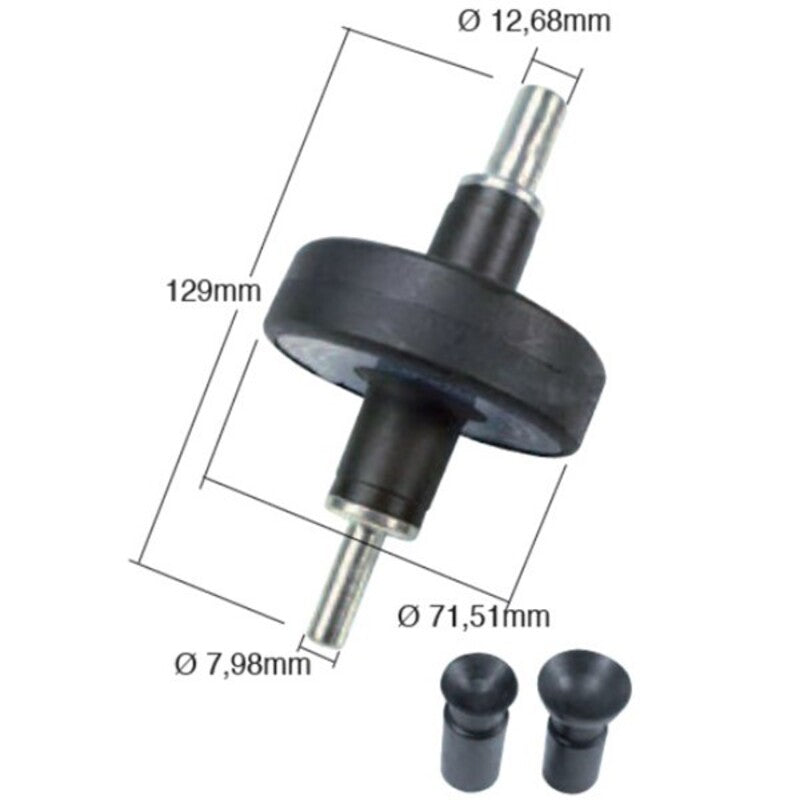 Herramienta oscilante/rotatoria con ventosa para mantenimiento de válvulas BUZZETTI 5089