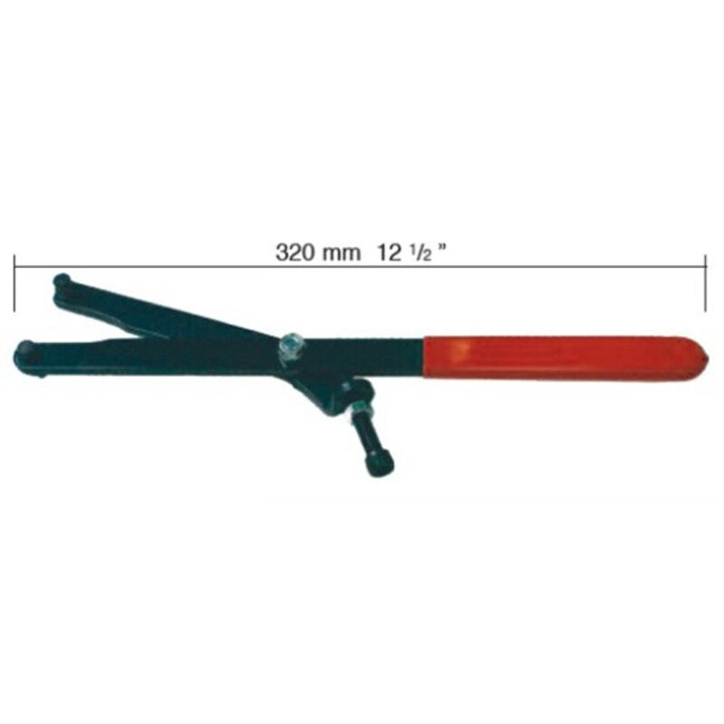 Herramienta universal para bloquear volante y poleas con pins 5/9mm. Apertura 50-140 BUZZETTI 5637