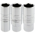 Juego de 3 vasos para bujias 1/2'' DRAPER DRAPER 16784