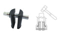 EXTRACTOR DE ANILLOS DE RODAMIENTOS DEL TUBO DE DIRECCIÓN, DIÁMETROS DE 30 A 68MM BUZZETTI 5058