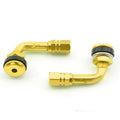 Kit 2 Válvulas moto anodizadas. Oro V PARTS 100D-G