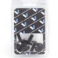 Kit 6 tornillos allen c/alomada M6x15mm. Negro V PARTS JY-HWSA/IBE13