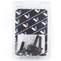 Kit 6 tornillos allen c/alomada M5x25mm. Negro V PARTS JY-HWSA/IBE2