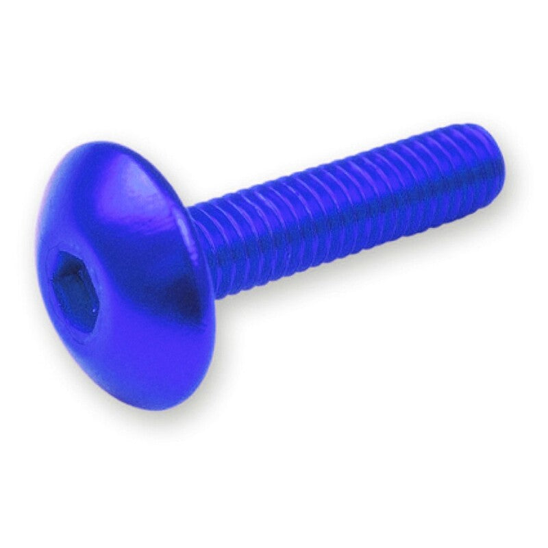 Kit 6 tornillos allen c/alomada M5x30. Azul V PARTS JY-HWSA/IBE4