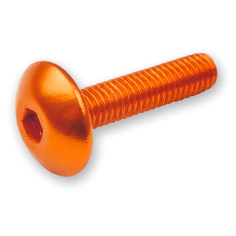 Kit 6 tornillos allen c/alomada M5x20. Naranja V PARTS JY-HWSA/IBE9