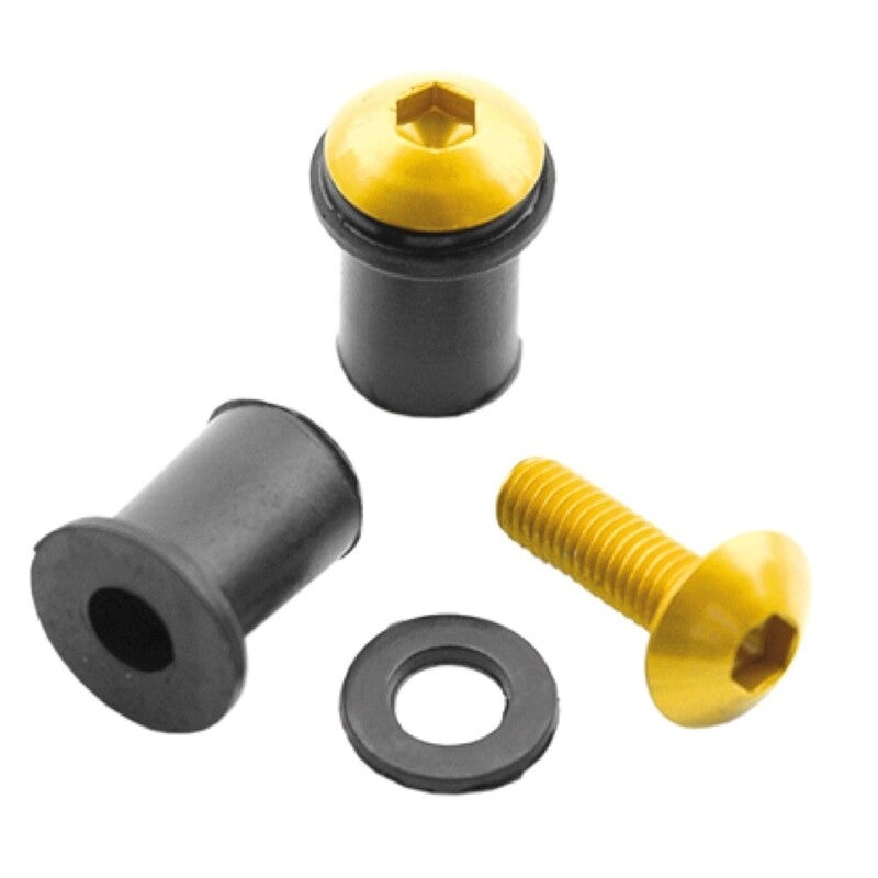 Kit 8 tornillos carenado M5x16. Rojo V PARTS MF5-5X16-RED