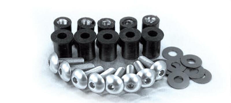 BIHR Screws + Inserts + Washers Kit Black BIHR A99-00111