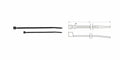 Bridas de nylon BIHR 7,6 x 250mm negro BIHR K-250HU
