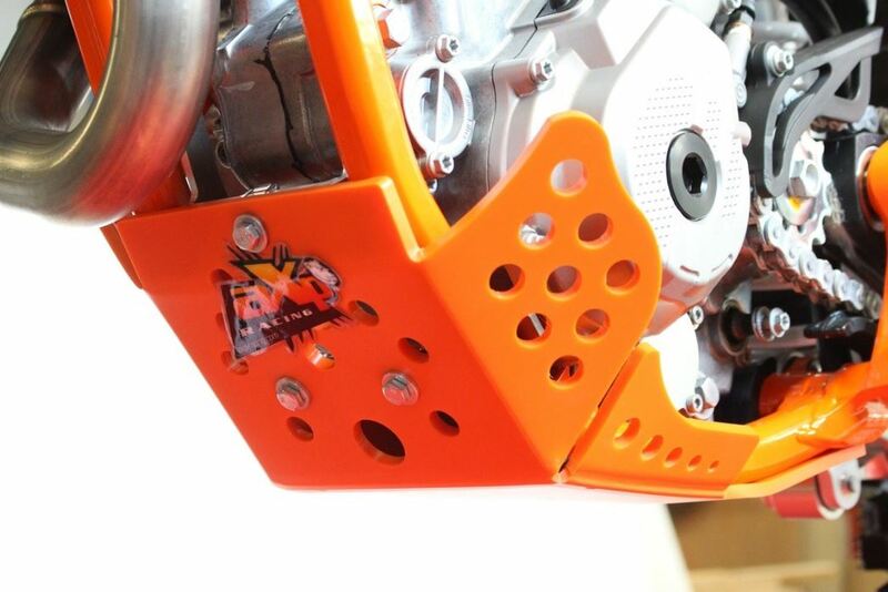 Cubrecárter AXP GP naranja KTM SX-F250/350 AXP AX1462