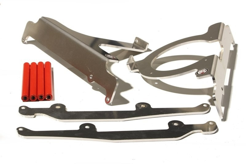 Protectores de radiador aluminio rojo AXP Beta RR AXP AX1556