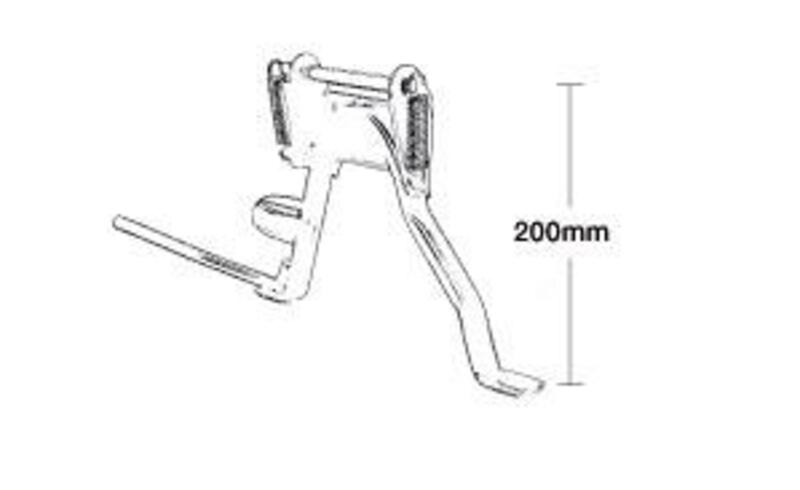 Caballete central completo BUZZETTI 4386