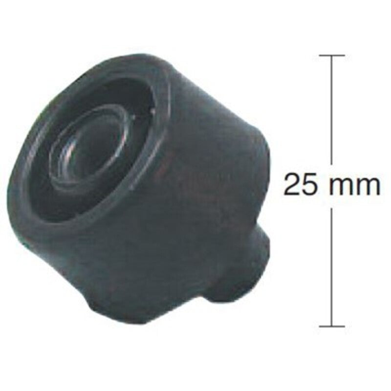Tope de goma para caballete central 25mm BUZZETTI 4020