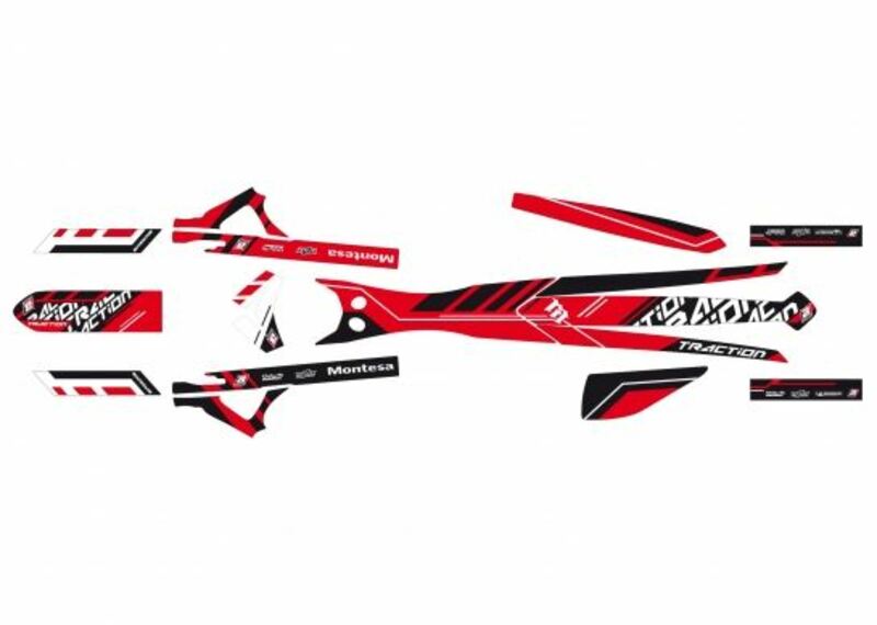 Kit Adhesivos Blackbird Traction Montesa 2T12E BLACKBIRD 2T12E