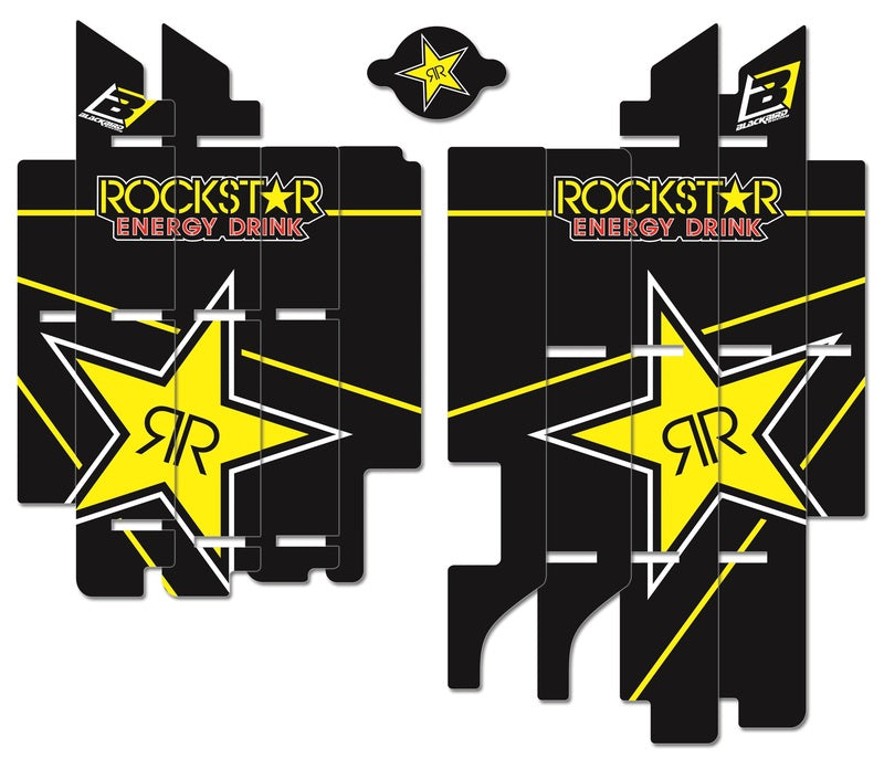 Adhesivos rejillas de radiador Blackbird Suzuki Rockstar A304L BLACKBIRD A304L