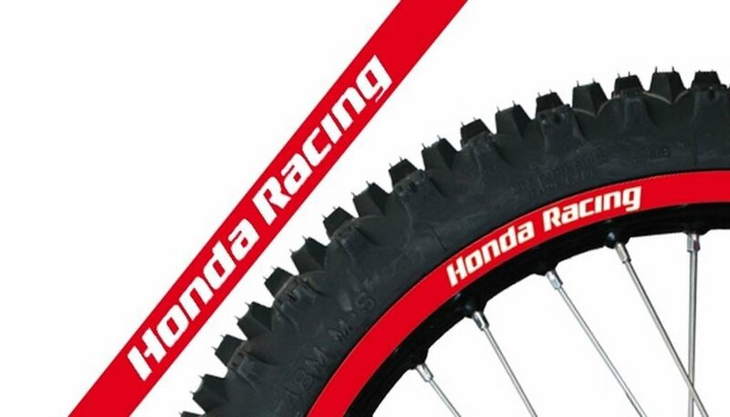 Adhesivo Llanta Blackbird Crystal Honda Racing rojo 5068R/60 BLACKBIRD 5068R/60