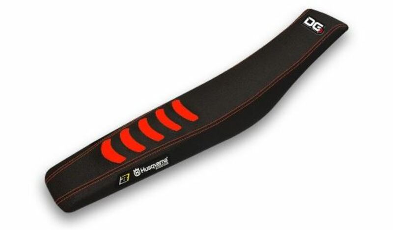 Funda de asiento Blackbird Doble agarre 3 Husqvarna negro/rojo 1618H BLACKBIRD 1618H